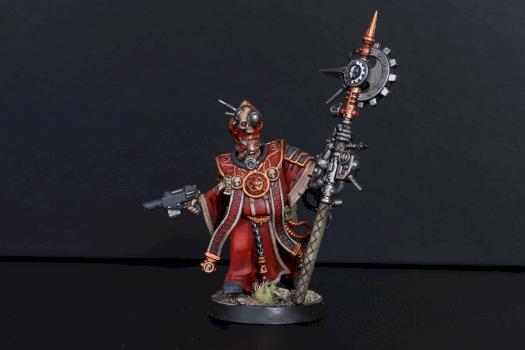 Warhammer 40k Taddeus the Purifier techpriest engineseer conversion by kaiserdean