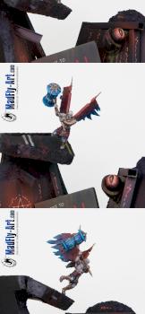 Moloch Diorama (Closeups) by MadFlyArtStudio