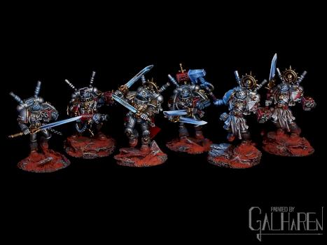 Grey Knights Strike Squad by Galharen