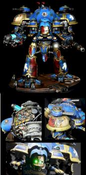 Imperial Knight - House Terryn Castellan by Rickfactor