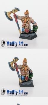Dwarf Wild Chieftain #2 by MadFlyArtStudio