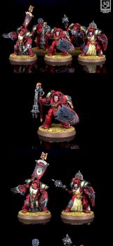 Blood Ravens Terminator Assault with various mix parts by Cyminad