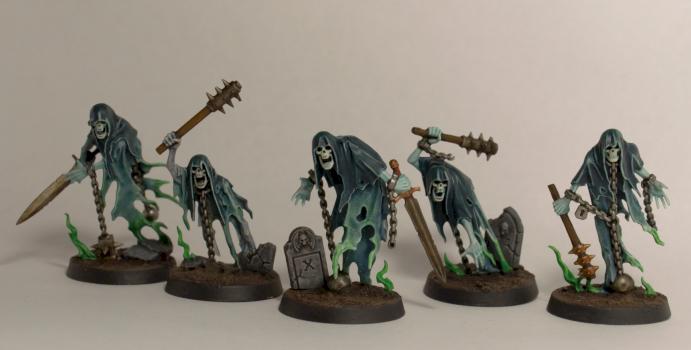 Nighthaunt chainrasp hordes by Tovarish