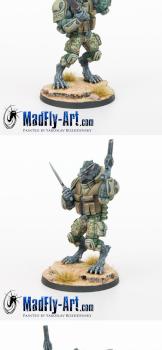 Devil Dog Teams, 2nd Assault Bat. Of The USAMC, Devil Dog by MadFlyArtStudio