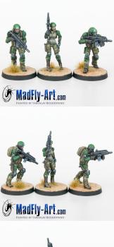 USAriadna Grunts, Line Rangers Regiment by MadFlyArtStudio