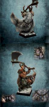 Carrowek of Carn Dhu, War-Drune on Foot (Mierce miniatures) by algente