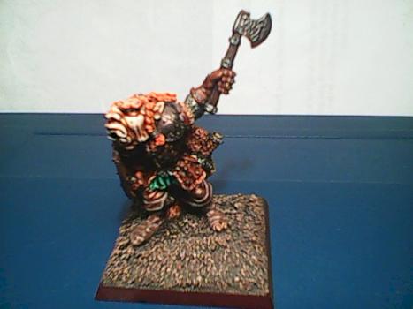 OGRE LEADER WITH AXE AND SHIELD by PAINTONY