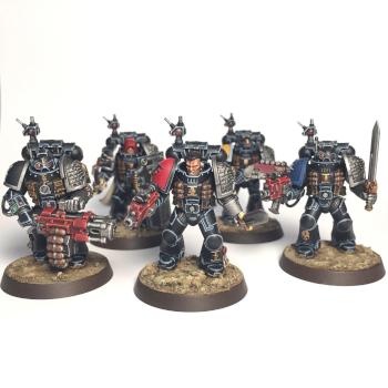 Deathwatch Veterans Kill Team by lorenzolsp