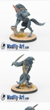 Devil Dog Teams, 2nd Assault Bat. Of The USAMC, K-9 Antipode by MadFlyArtStudio