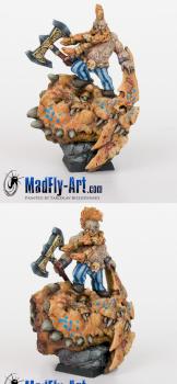 Dwarf Wild Chieftain #3 by MadFlyArtStudio