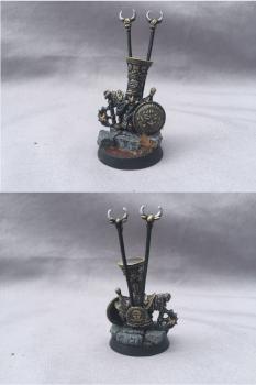 Chaos dwarf Champion by Kaleb Daark