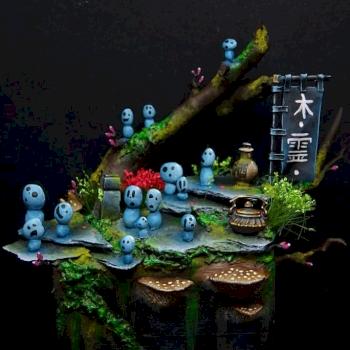 Kodama - forest spirit by Seyni NDiaye