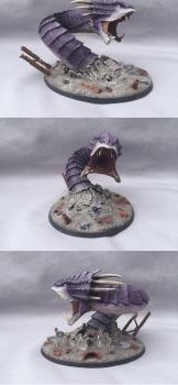 Tyranid Dread Maw for Inquisimunda by Kaleb Daark