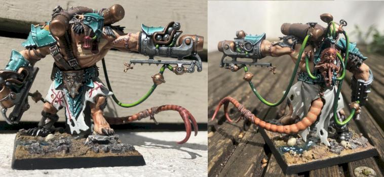 Skaven Stormfiend by gellio