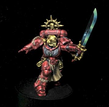 Blood Angels Primaris Lieutenant Tolmeron by kenkenwf