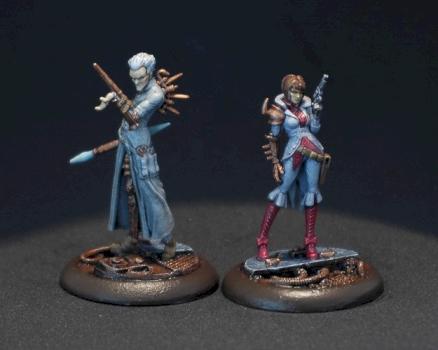 Leviticus and Rusty Alice (Malifaux) by Naga