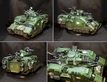 (Warhammer 40 000 - Space Marines) Salamanders Repulsor by Alex Fox
