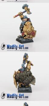 Dwarf Lord Steelbane by MadFlyArtStudio