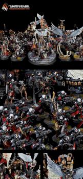 Adepta Sororitas army by White Weasel Studio
