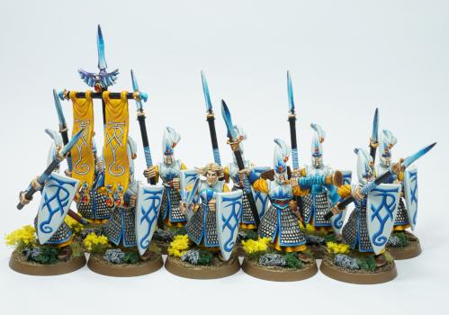 High Elves Spearmens by Highelves.addict