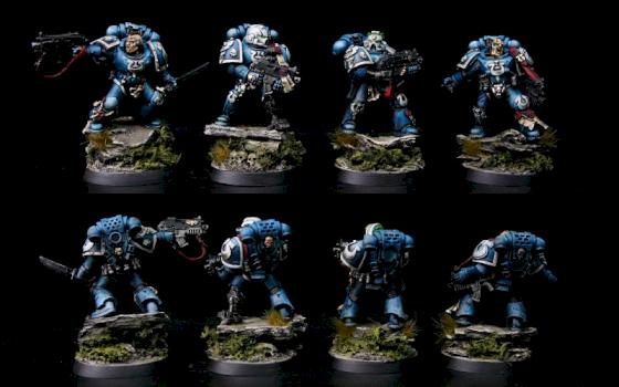 Tyrannic War Veterans by goblet