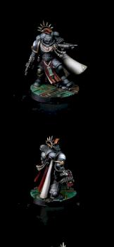 Primaris Deathwatch Captain by goblet