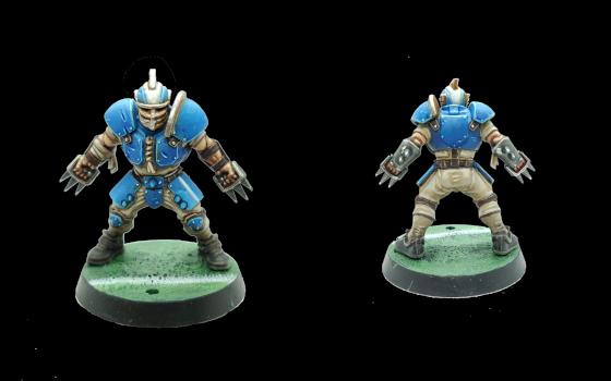 Human Lineman from Blood Bowl by Heilbuth