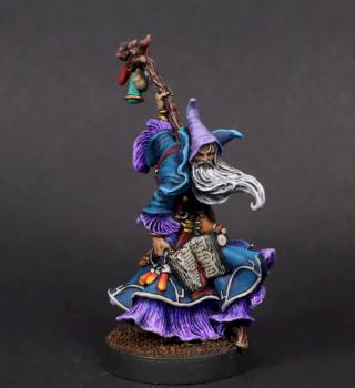 Blue wizard by mikecarrero
