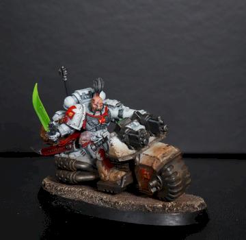 Jetek Suberei White Scars Deathwatch captain by kaiserdean