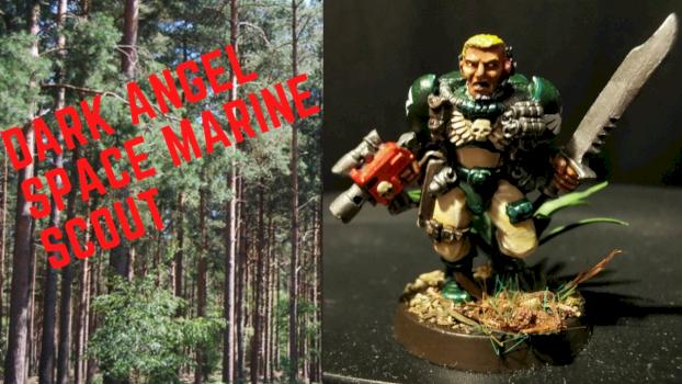 dark angel scout by 655 painting