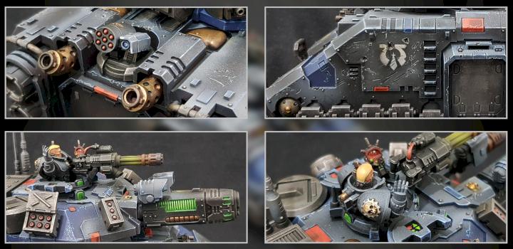 Primaris Repulsor Executioner (collage) by WatchCat