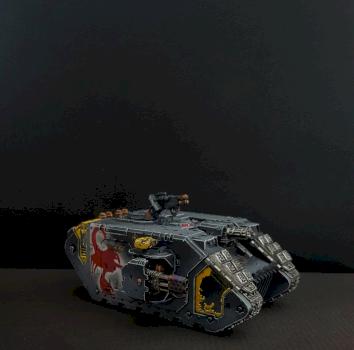 Red Scorpions land raider by OldSmithiesForge