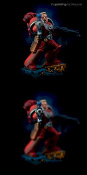 Space marine by The painting machine