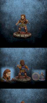 Halfling Rogue (female) by algente