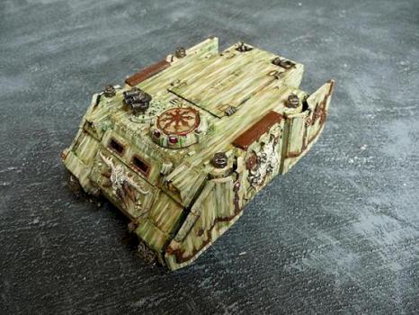 Death Guard Rhino by Raym7