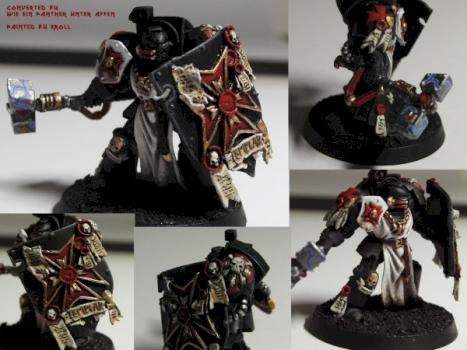Black Templar Terminator by Erkenbrand
