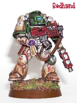 Space marine by Redhand
