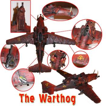Warthog Ork Fighta by veritechc
