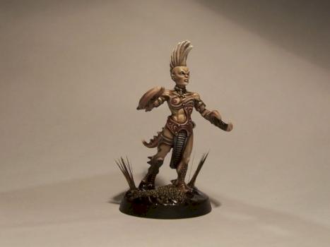 Slaanesh Daemonette by choochoomedic