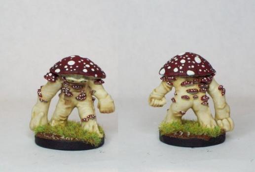 Mushroom Man -- D&D mini repaint by cassius