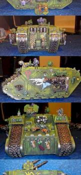 Alpha Legion Landraider - Touched by the hand of Nurgle by Grendell