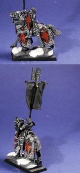 Bretonnia Battle Standard Bearer by Kate
