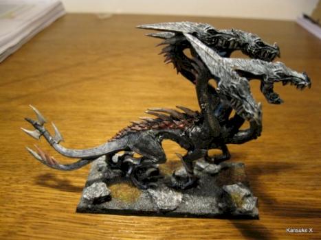 Dark Elf Hydra (Two Tails) by Lynx converting