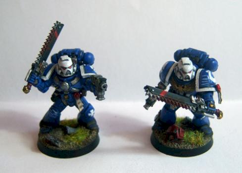 2 Vanguard Marines by Ortarion