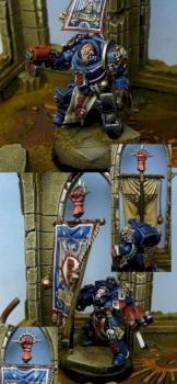 crimson fist terminator command squad by RAFF