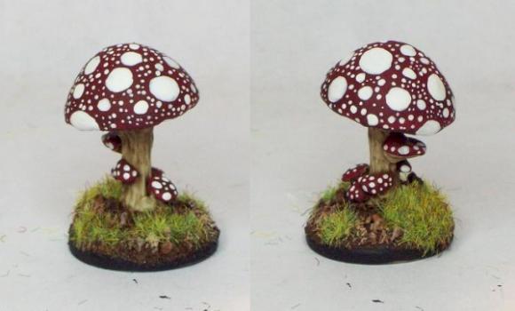 Giant mushroom -- mega miniatures by cassius