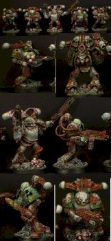 Death Guard Plague Marines Unit 2 by Xcorac