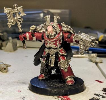 Khorne World Eater Terminator by Jhaul21