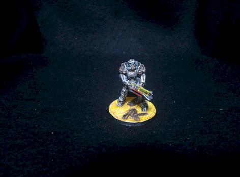 Brotherhood of Steel Paladin by AHTOH