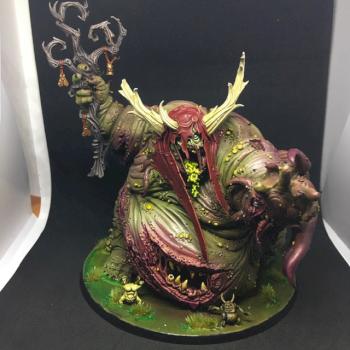 ROTIGUS GREAT UNCLE ONE MAGGOTKING OF NURGLE AOS WARHAMMER 40k by juanlurockerman
